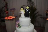 Topo de bolo casamento.